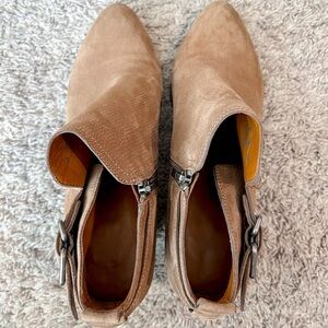 Franco Sarto Women’s leather booties size 10